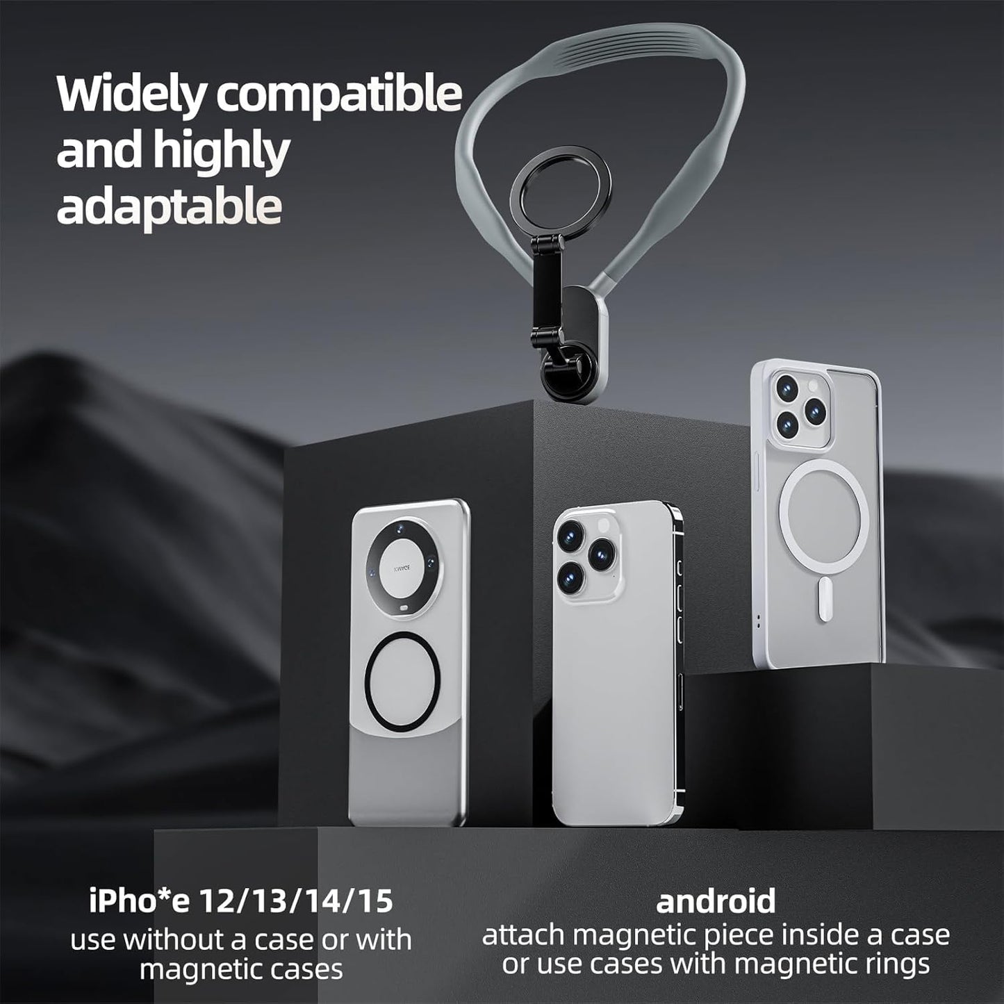 Magnetic Neck Phone Stand